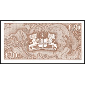 St Helena. 1986 20 Pounds