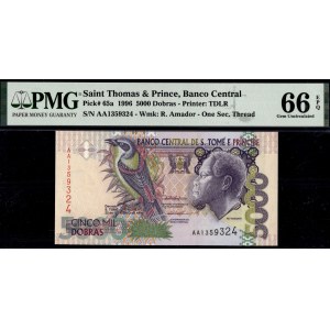 St Thomas. 1995 5000 Dobras
