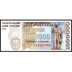 Ukrajina. 1994 1 milión