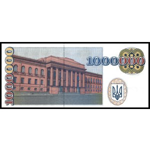Ukrajina. 1994 1 milión