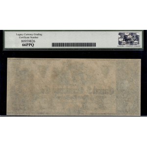 United States of America. 1850s 5 Dollars New Orleans Canal & Banking Co. Louisiana Plate D