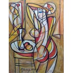 Eugene Gerlach, Nude with Martha Nature, 2017