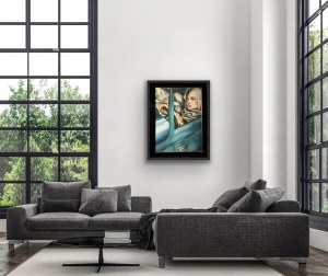Tamara Łempicka (1898 - 1980), Autoportret w zielonym Bugatti