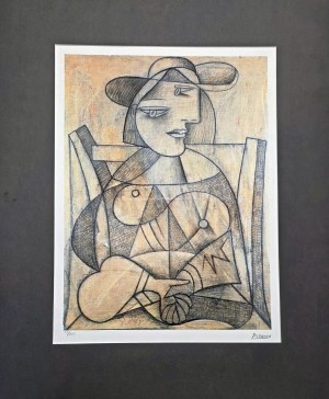 Pablo Picasso (1881-1973), Kobieta ze złożonymi rękami (Marie-Therese Walter)