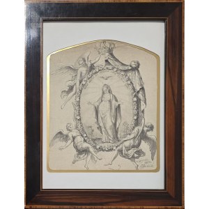 Cyprian Kamil Norwid (1821–1883), Panna Maria s dítětem, 1847