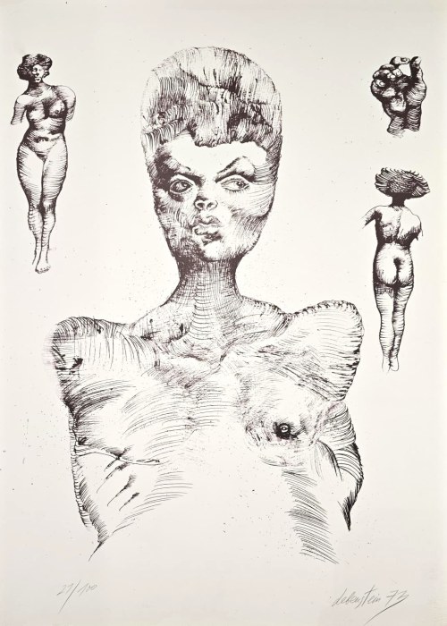 Jan Lebenstein (1930-1999), Bill of Health, 1973