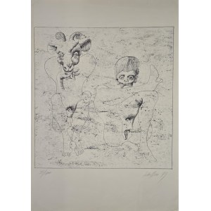Jan Lebenstein (1930–1999), *Prise do position*, 1973