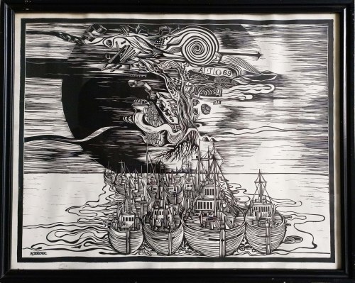 Ryszard Stryjec (1932-1997), Flotylla, 1969