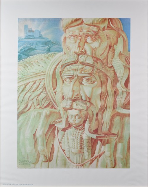 Stanisław Szukalski (1893-1987), Projekt do rzeźby Dziedzic z 1953 r.