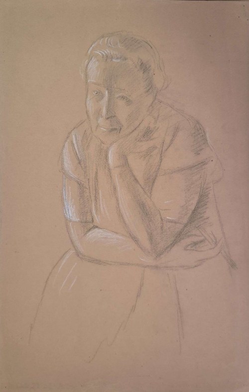 Henryk Berlewi (1894-1967), Siedząca kobieta