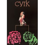 proj. Andrzej PIWOÑSKI (1941-2020), Circus, 1968