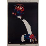 proj. Waldemar ŚWIERZY (1931-2013), Great People of Jazz: Ray Charles, 1990