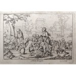 G. Ferrero - Sacra Familia - Holy Family - according to Niclaus Pussin, ca. 1790.