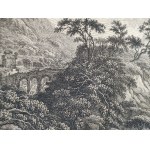 Schnider Georg, (1759-1842), P. Rucker (1757-1807), Widok okolic Bazylei, Szwajcaria 1790 rok