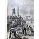 Carl Gustaf Hellqvist - Jan Hus vedený na hranici, fotogravúra, koniec 19. storočia