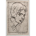 Artist unknown - Head of a woman - Europe, 1933