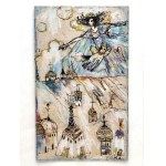 ZISKA (b. 1987 -) Art brut, - abstraction, drawing, Paris ca. 2010