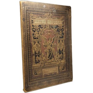 Artur Grottger - Album - Paddle of Tears ( War), Lituania, Published by Adam Kaczurba circa 1890 [ 17 heliogravures, January Uprising ].