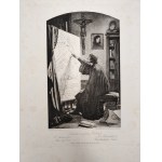 Artur Grottger - Album - Paddle of Tears ( War), Lituania, Published by Adam Kaczurba circa 1890 [ 17 heliogravures, January Uprising ].