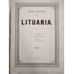 Artur Grottger - Album - Paddle of Tears ( War), Lituania, Published by Adam Kaczurba circa 1890 [ 17 heliogravures, January Uprising ].