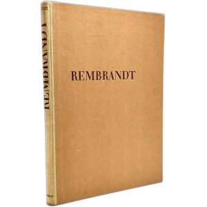 Munoz Antonio - Rembrandt - Leipzig 1943 [ Druk : Wilhelm Goldmann ]