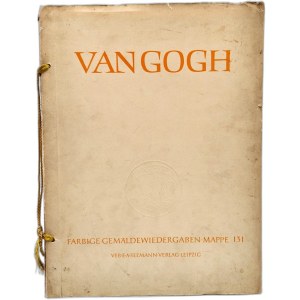 Vincent van Gogh - album with reproductions - Leipzig 1958 [ dedication Puppet Theatre Enchanted World - Torun ].