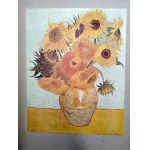 Vincent van Gogh - album with reproductions - Leipzig 1958 [ dedication Puppet Theatre Enchanted World - Torun ].