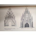 Max Hasak - Edificio ecclesiastico - Manuale di architettura, Lipsia 1927 [ architettura sacra ].