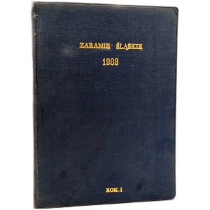 Zaranie Śląskie , notebook 2 year I, January 1908