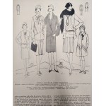 [Stefan Norblin ] - Woman in the World and at Home , year 5, no, 5 , Warsaw 1929 [ fashion, clothing, art deco ].