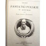 Polkowski Ignacy - Groby i pamiątki Polskie w Rzymie, Dresden 1870 [ reprint 1984 ].