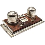 Desk inkwell with perpetual calendar, Germany, 1920s/30s [ Art Deco ].