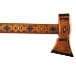 Hutsul ciupaga - Souvenir of the opening of the first Ukrainian gymnasium in Kyiv named after Taras Shevchenko, Kyiv 1917 [ Hutsul ].