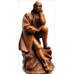 Zakopane School - Sabała - Letter knife, woodwork, Zakopane II RP, Jan Zapotoczny (1886-1959)