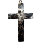 Silver Cross with micro-mosaic Mirafiori, 19th century