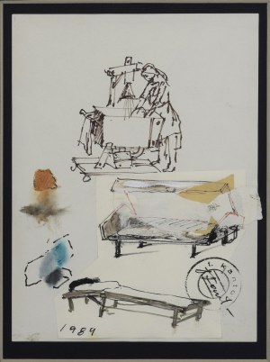 Tadeusz KANTOR (ur. 1915-1990), Szkice teatralne, 1984