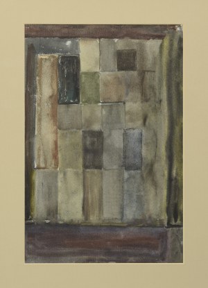 Adam MARCZYŃSKI (1908-1985), Kompozycja geometryczna, 1962