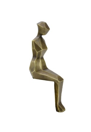 Romuald WIŚNIEWSKI (ur. 1963), Postać siedzącej kobiety, 2005