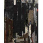Jerzy SKREBEC (1926-1995), Kompozycja abstrakcyjna, 1986