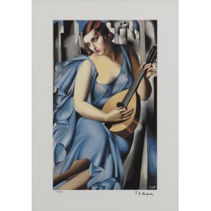 Tamara ŁEMPICKA (1898-1980) - podle, La Musicienne, 1996