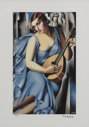 Tamara ŁEMPICKA (1898-1980) - według, La Musicienne, 1996