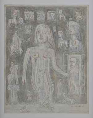 Leon LEVKOVITCH (1936-2025), Goście w domu, 2005