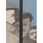 Julian Pałka (1923 Poznań - 2002 Warschau), Plakat für den Film Neapolitaner in Mailand von Eduardo De Filippo, 1957