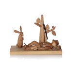 B.BOROWIK, S.BYLINIAK, "Hunter and Hare" figurine.