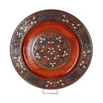 Wooden plate, Zakopane Pattern Workshop