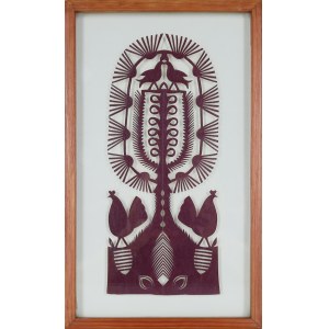 Czeslawa KONOPKA (1925-1993)?, Kurpie cutout, 1950s.
