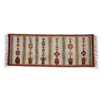 Kilim "Dzbany", Wielkopolska Spółdzielnia Pracy Rękodzieła Artystycznego, Poznań, Jolanta BANASZKIEWICZ (1926-?)