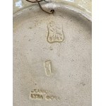 Set of three decorative platters, Cooperative "Kamionka" in Lysa Gora
