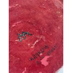 Wooden candle holder