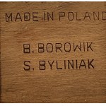 B.BOROWIK / S.BYLINIAK, Figurine "Woman feeding birds".